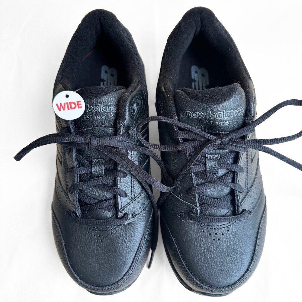 NWT Triple Black New Balance WIDE Men 6.5 / Women 8 Shoes Non Marking 928V3 Sne